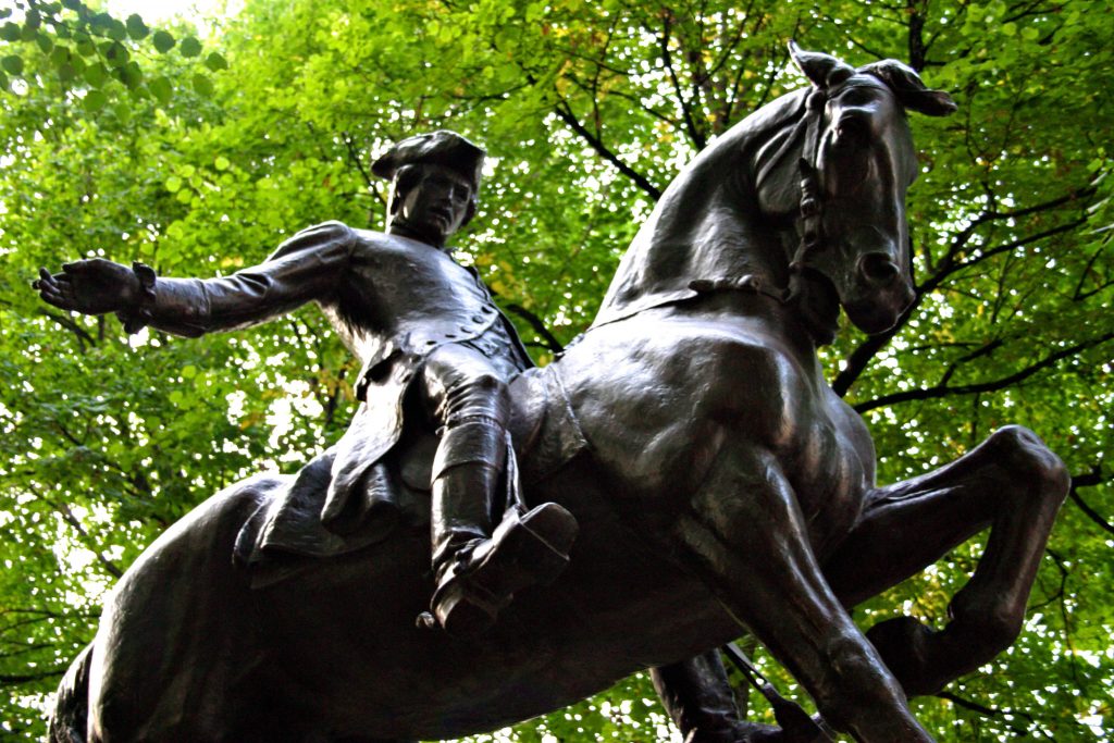 The shelf life of culture - Paul Revere Statue, Boston