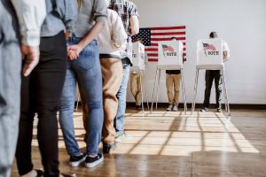 lines for voting