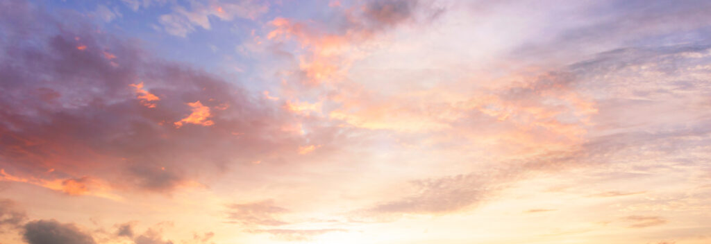 colorful clouds